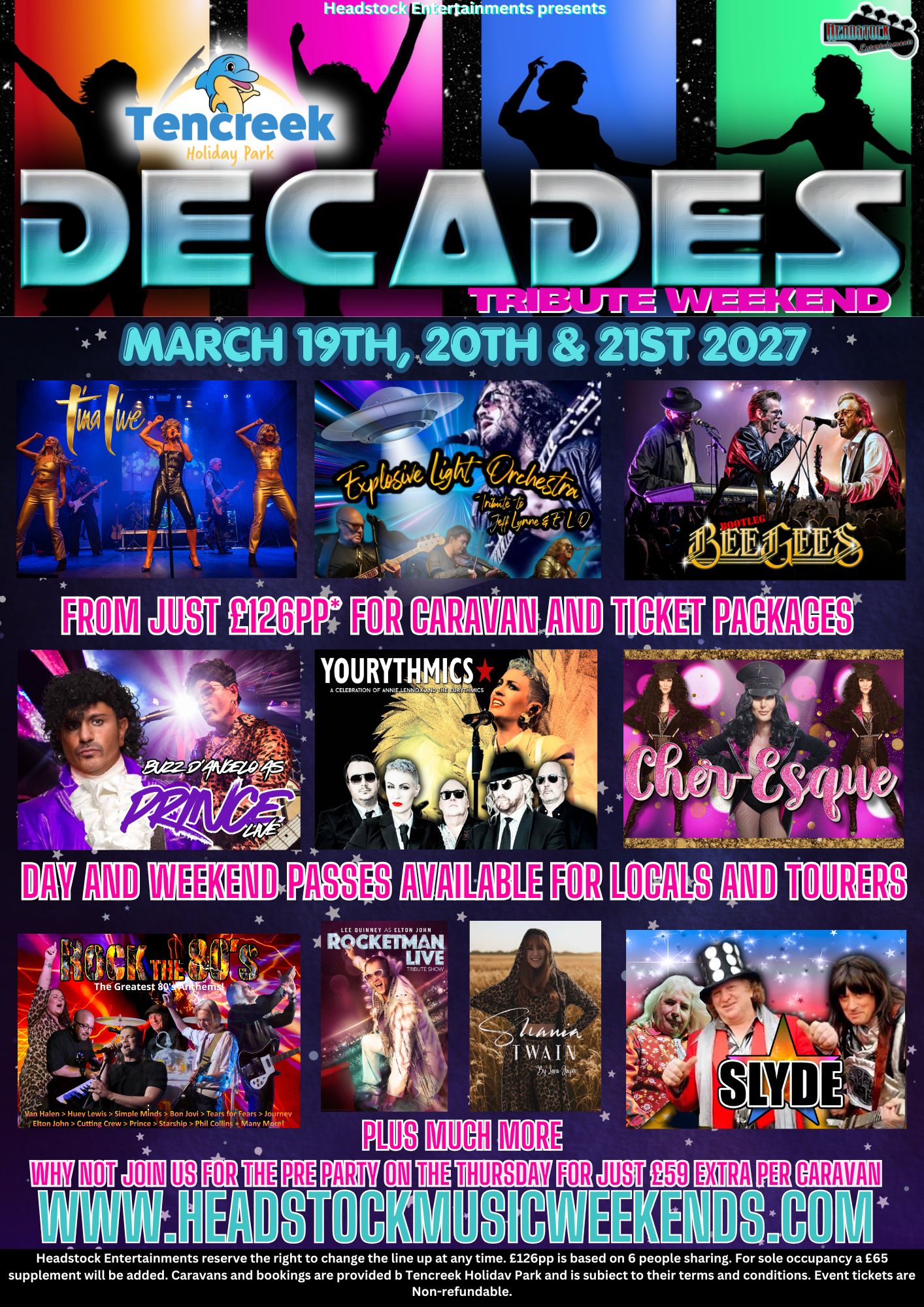 Tencreek DECADES Weekend 2027