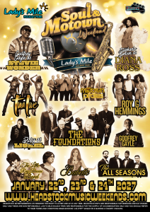 Lady's Mile Soul and Motown weekend 2027