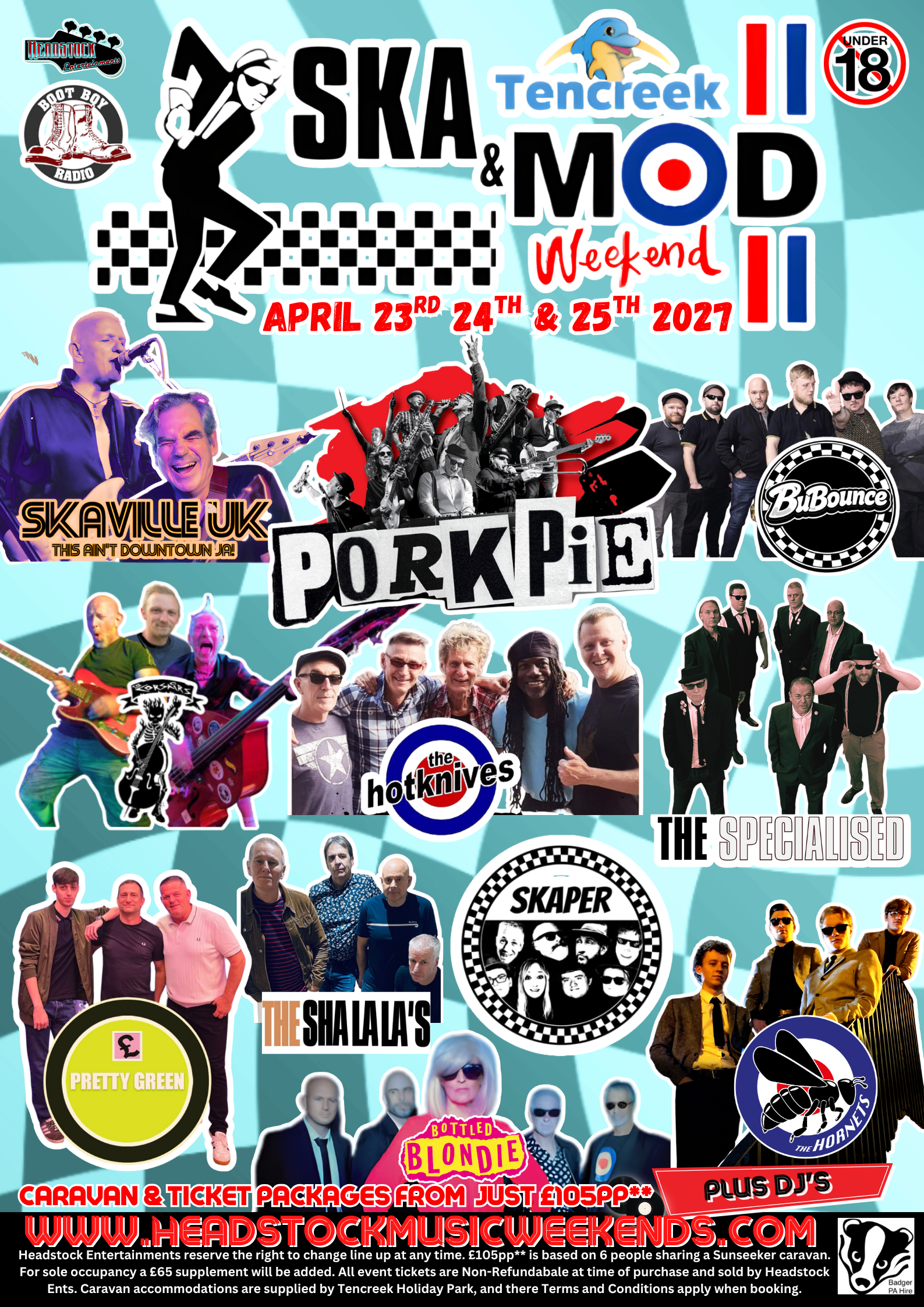 Tencreek Ska and Mod weekend 2027
