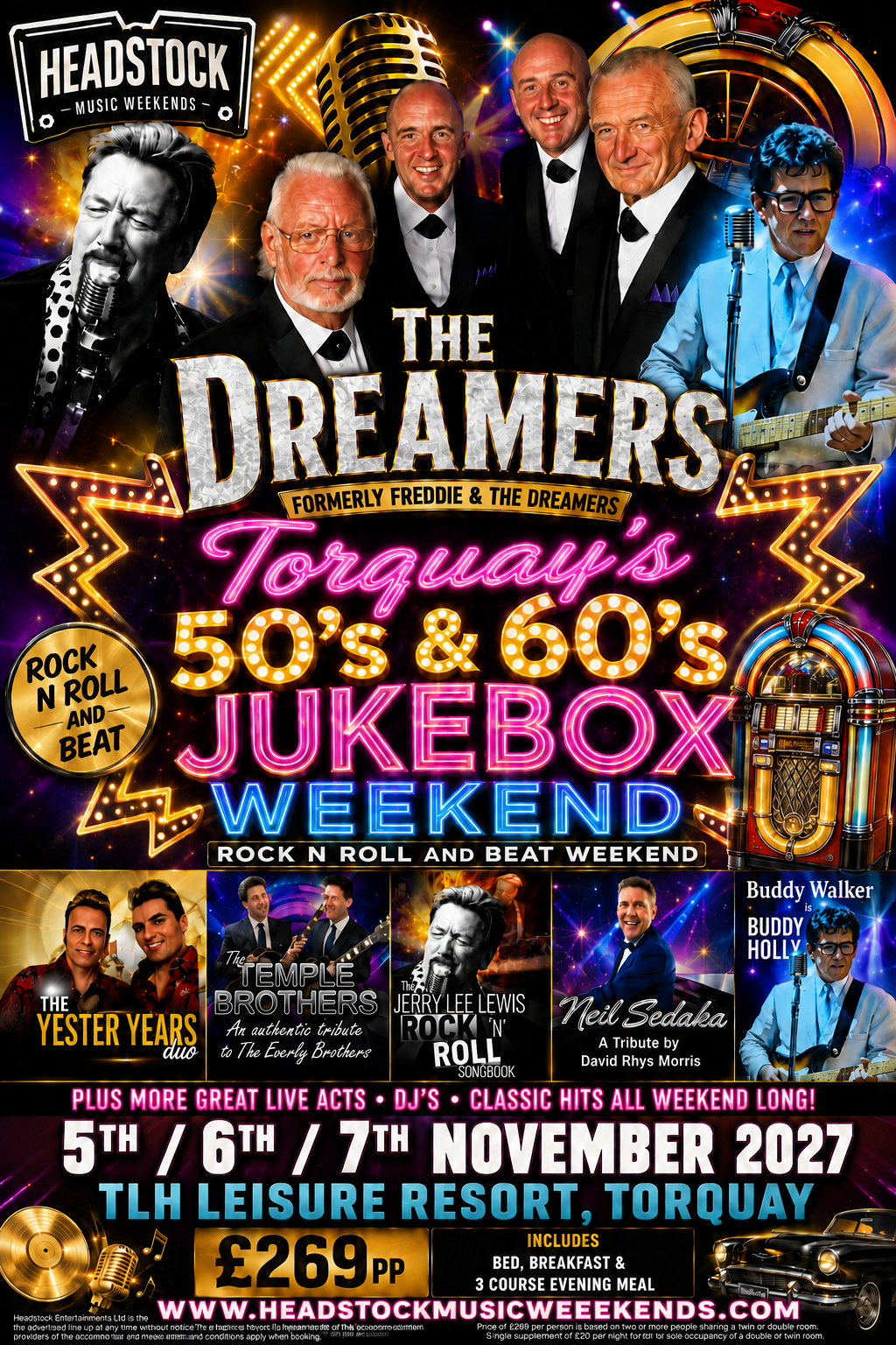 Torquay's 50s & 60s Jukebox Weekend